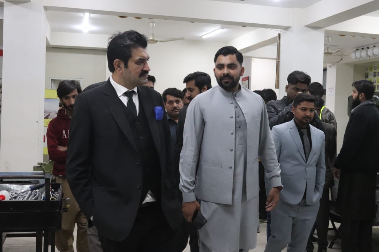 Sher Afzal Marwat Visit United College of Technology